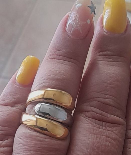 Ατσάλινο ανοιγόμενο δαχτυλίδι