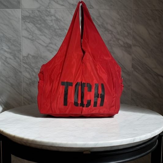 Τσάντα γυναικεία αντιανεμικη σε κόκκινο χρώμα