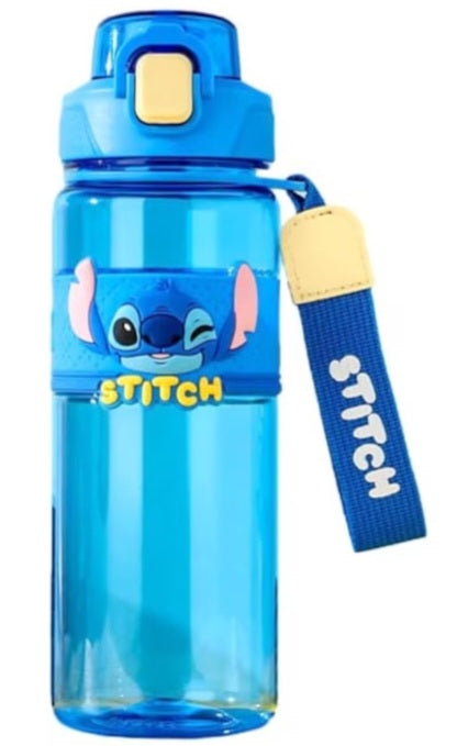 Μπουκάλι νερού με καλαμάκι Stitch των 820ml. 