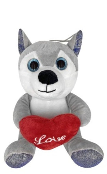 Λούτρινο χάσκι σκυλάκι