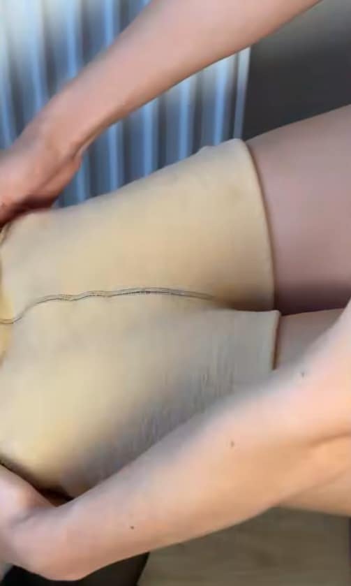 Μαύρο καλσόν με φλις επένδυση. Ισοθερμικό.