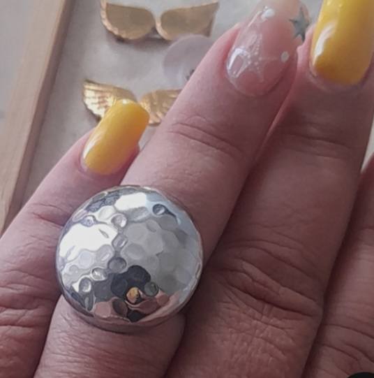 Ατσάλινο ανοιγόμενο δαχτυλίδι