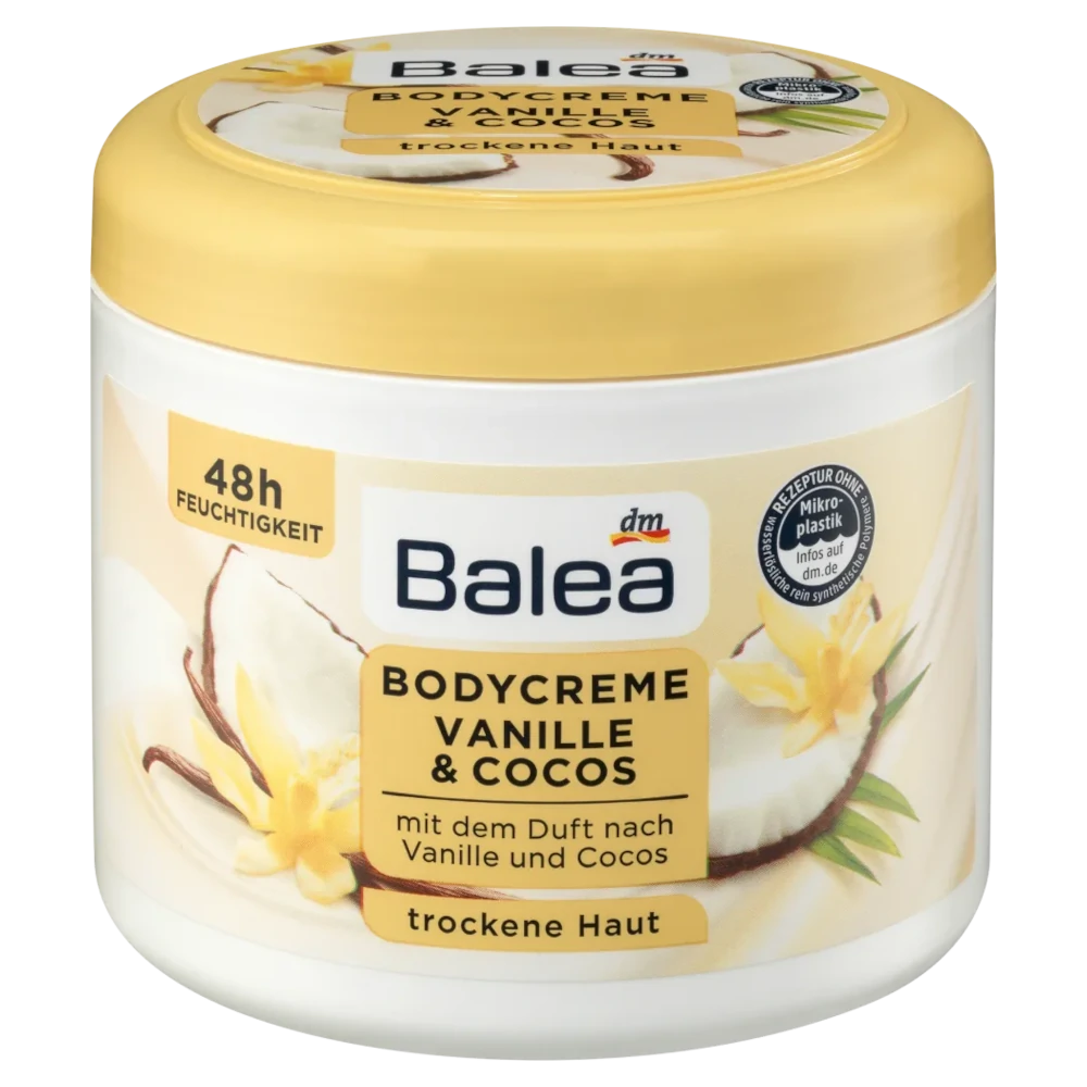 Κρέμα σώματος βανίλια & καρύδα, 500 ml