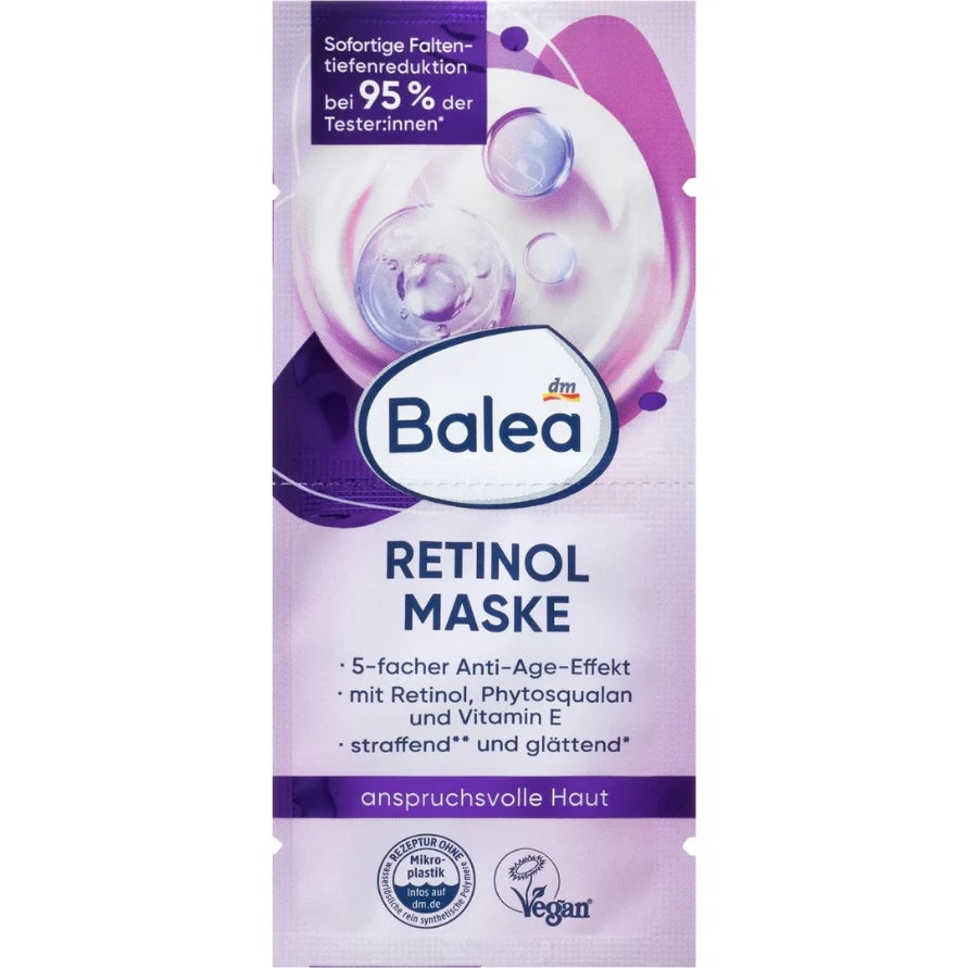 Balea - retinol mask(2x8ml), 16ml
