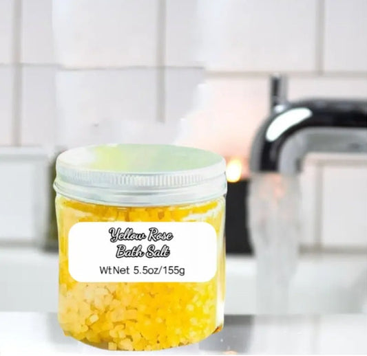 Yellow Rose Bath Salt