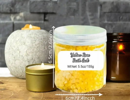 Yellow Rose Bath Salt